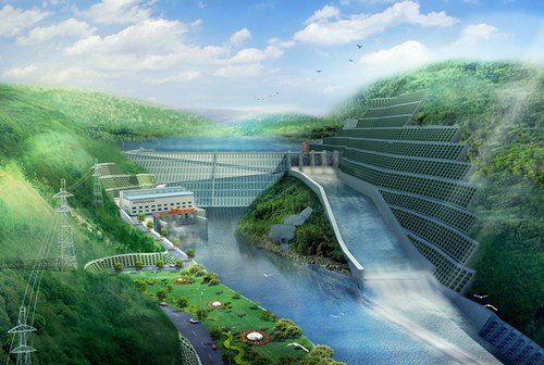 淮上老挝南塔河1号水电站项目